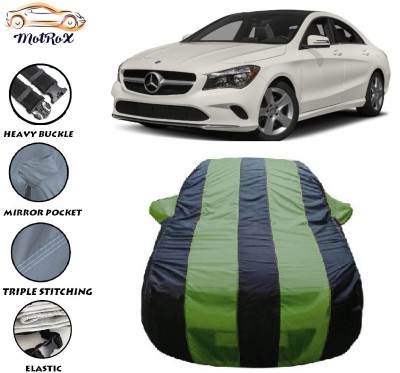 MoTRoX Car Cover For Mercedes Benz C280 (With Mirror Pockets)(Green, Blue)