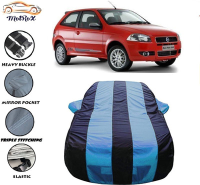 MoTRoX Car Cover For Fiat Palio NV (With Mirror Pockets)(Blue, Blue)