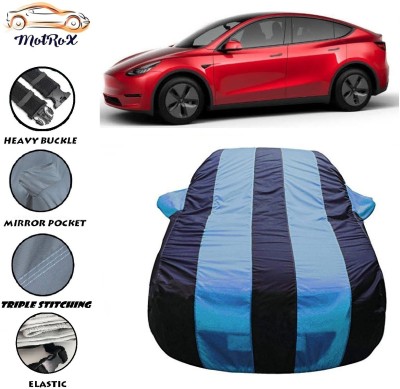 MoTRoX Car Cover For Tata Megapixel (With Mirror Pockets)(Blue, Blue)