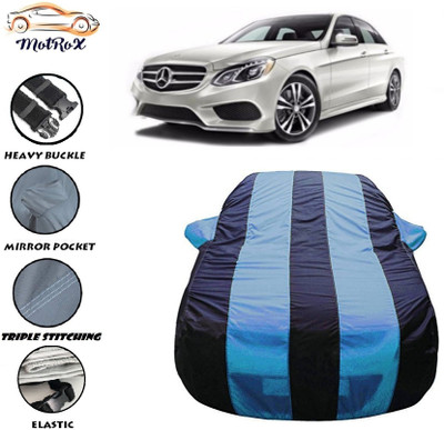MoTRoX Car Cover For Mercedes Benz E280 Cdi (With Mirror Pockets)(Blue, Blue)