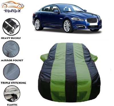 MoTRoX Car Cover For Jaguar F-Pace (With Mirror Pockets)(Green, Blue)