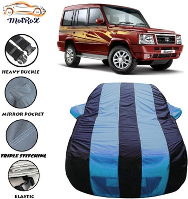 MoTRoX Car Cover For Tata Sumo Gold (With Mirror Pockets)(Blue, Blue)