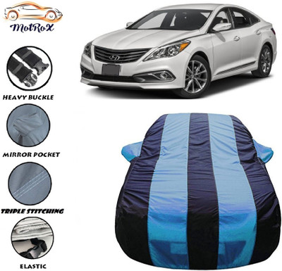 MoTRoX Car Cover For Tata H7X (With Mirror Pockets)(Blue, Blue)
