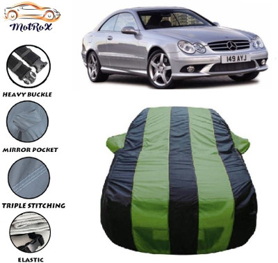 MoTRoX Car Cover For Mercedes Benz CLK (With Mirror Pockets)(Green, Blue)