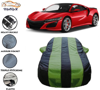 MoTRoX Car Cover For Toyota PREMIO (With Mirror Pockets)(Green, Blue)