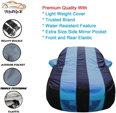 MoTRoX Car Cover For Volvo XC40 (With Mirror Pockets)(Blue, Blue)