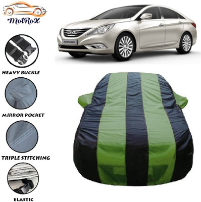 MoTRoX Car Cover For Tata Sonata Embera (With Mirror Pockets)(Green, Blue)