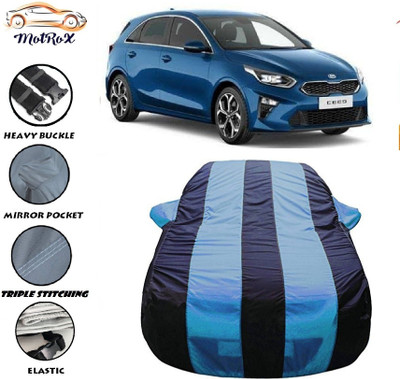 MoTRoX Car Cover For Mahindra e-Verito (With Mirror Pockets)(Multicolor)