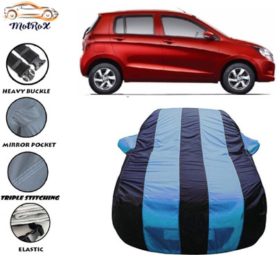 MoTRoX Car Cover For Maruti Suzuki Celerio (With Mirror Pockets)(Blue, Blue)
