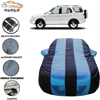 MoTRoX Car Cover For Tata Safari Dicor (With Mirror Pockets)(Blue, Blue)