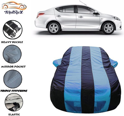 MoTRoX Car Cover For Renault Scala (With Mirror Pockets)(Blue, Blue)