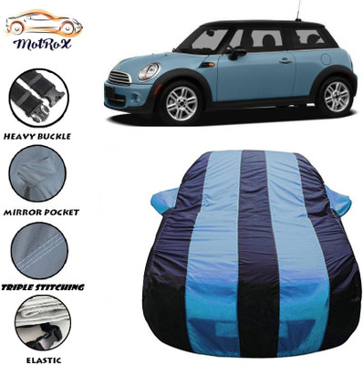 MoTRoX Car Cover For Mini Cooper Cooper SE (With Mirror Pockets)(Blue, Blue)