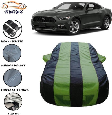 MoTRoX Car Cover For Ford Mustang (With Mirror Pockets)(Green, Blue)
