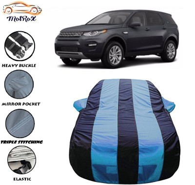 MoTRoX Car Cover For Land Rover Discovery Sport (With Mirror Pockets)(Blue, Blue)