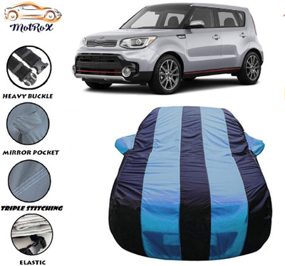 MoTRoX Car Cover For Kia Sport (With Mirror Pockets)(Blue, Blue)