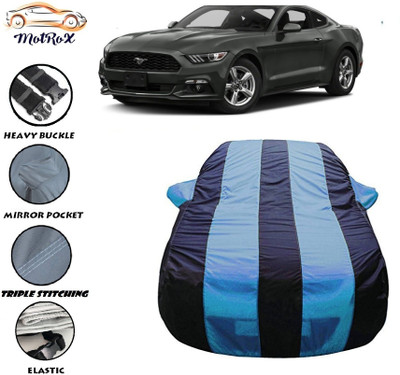 MoTRoX Car Cover For Ford Mustang (With Mirror Pockets)(Blue, Blue)
