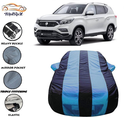 MoTRoX Car Cover For Renault Zoe (With Mirror Pockets)(Blue, Blue)