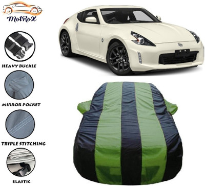 MoTRoX Car Cover For Nissan 370z (With Mirror Pockets)(Green, Blue)