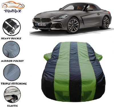 MoTRoX Car Cover For BMW Z4 (With Mirror Pockets)(Green, Blue)