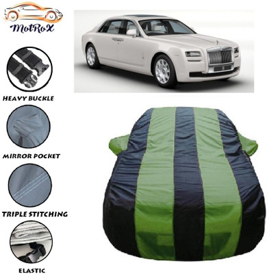 MoTRoX Car Cover For Rolls Royce Ghost (With Mirror Pockets)(Green, Blue)