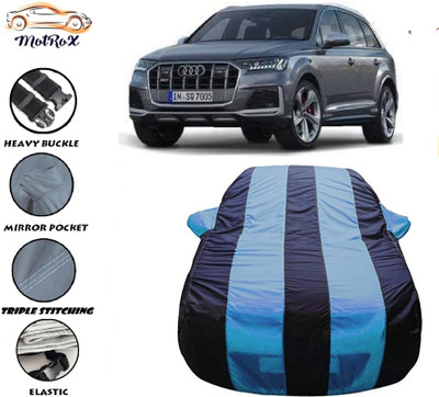 MoTRoX Car Cover For Kia Soul (With Mirror Pockets)(Blue, Blue)