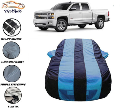 MoTRoX Car Cover For Tata Buzzard (With Mirror Pockets)(Blue, Blue)