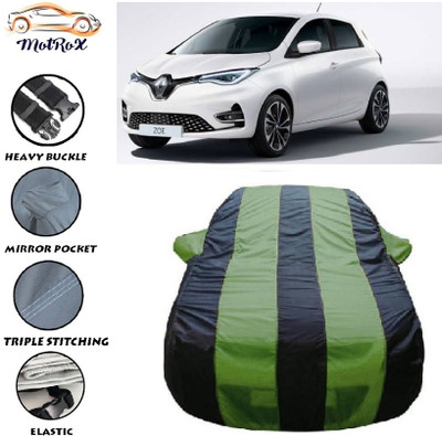 MoTRoX Car Cover For Kia ceed (With Mirror Pockets)(Green, Blue)