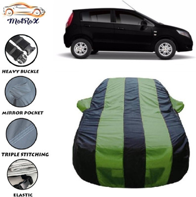 MoTRoX Car Cover For Chevrolet Sail UVA (With Mirror Pockets)(Green, Blue)
