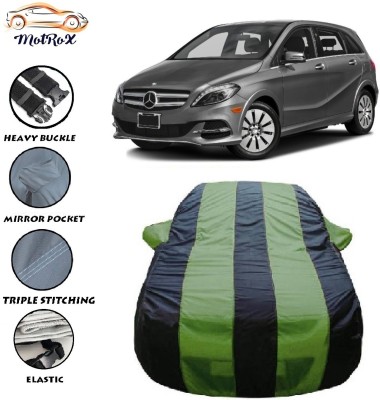 MoTRoX Car Cover For Mercedes Benz B Max (With Mirror Pockets)(Green, Blue)