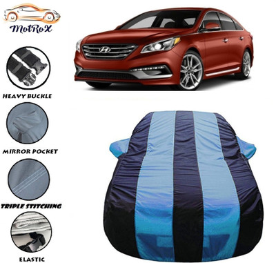 MoTRoX Car Cover For Tata Sonata Fluidic (With Mirror Pockets)(Blue, Blue)
