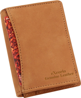 eXcorio 24 Card Holder(Set of 1, Tan)