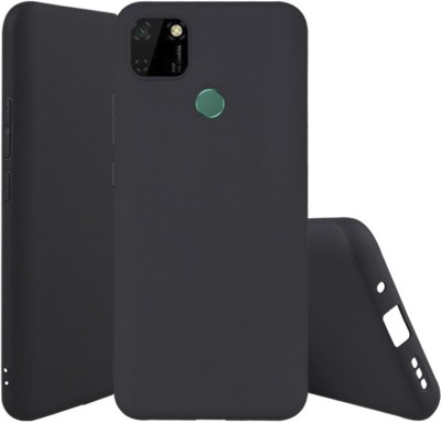 Aaralhub Front & Back Case for Realme C25Y, Realme C21Y(Black, Camera Bump Protector)