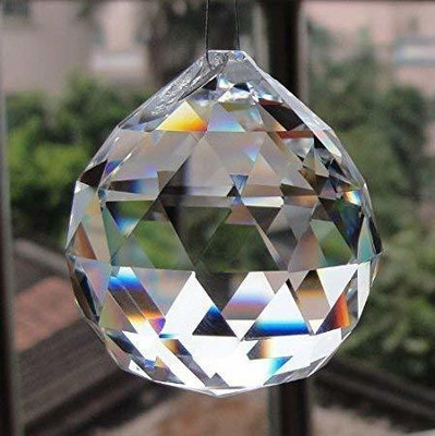 Shaktiyantra Decorative Showpiece  -  3 cm(Crystal, Clear)