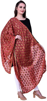 Radha Madhav Enterprise Chiffon Printed Women Dupatta