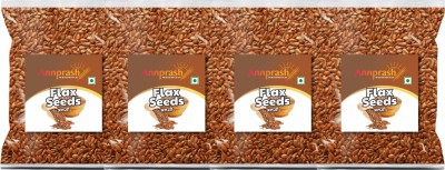 Annprash PREMIUM QUALITY FLAXSEEDS/ ALSI 2KG (500GMx4) Brown Flax Seeds(2 kg, Pack of 4)