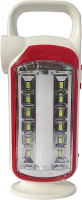 Stylopunk 40 LED Rechargeable Light 8 hrs Torch Emergency Light(Red, White)