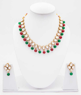CATALYST Alloy Copper Red, Green Jewellery Set(Pack of 1)