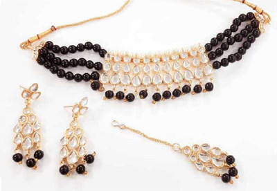 CATALYST Alloy Copper Black Jewellery Set(Pack of 1)