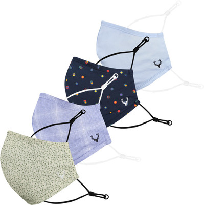 allen-solly-asmswrgft73554-cloth-mask-with-melt-blown-fabric-layermulticolor-free-size-pack-of-4