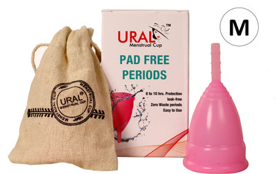 URAL Medium Reusable Menstrual Cup(Pack of 1)
