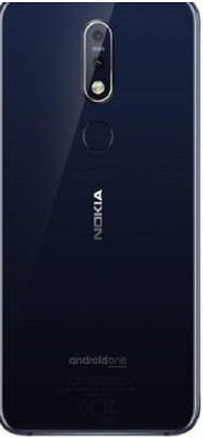 AL AMAZING STORE Nokia 7.1 Back Panel(Black)
