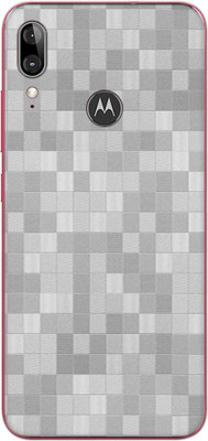 Vcare GadGets Motorola e6s Mobile Skin(Grey)