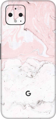 Vcare GadGets Google Pixel 4 Mobile Skin(Pink, White)