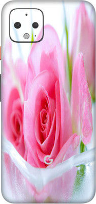 Vcare GadGets Google Pixel 4XL Mobile Skin(Pink, White)