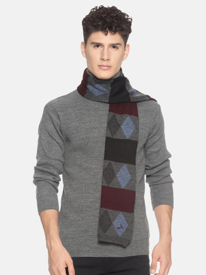 513 Geometric Print Men Muffler