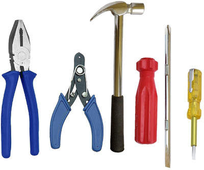 Inditools Combo of 5 Hand Tool Kit(5 Tools)