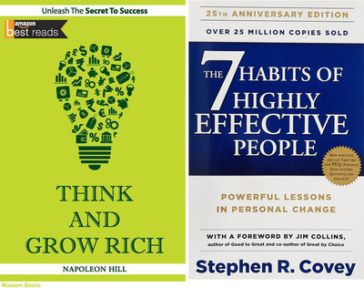 Combo Of Think And Grow Rich & The 7 Habits Of Highly Effective People(Paperback, Napoleon Hill, R. Stephen Covey)