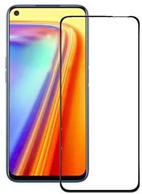 XRENGTH Edge To Edge Tempered Glass for Realme 7(Pack of 1)