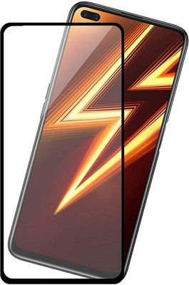 AKSHUD Edge To Edge Tempered Glass for Realme 6 Pro(Pack of 1)