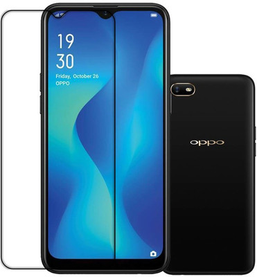 DOWRVIN Front and Back Tempered Glass for OPPO A1K(Pack of 2)